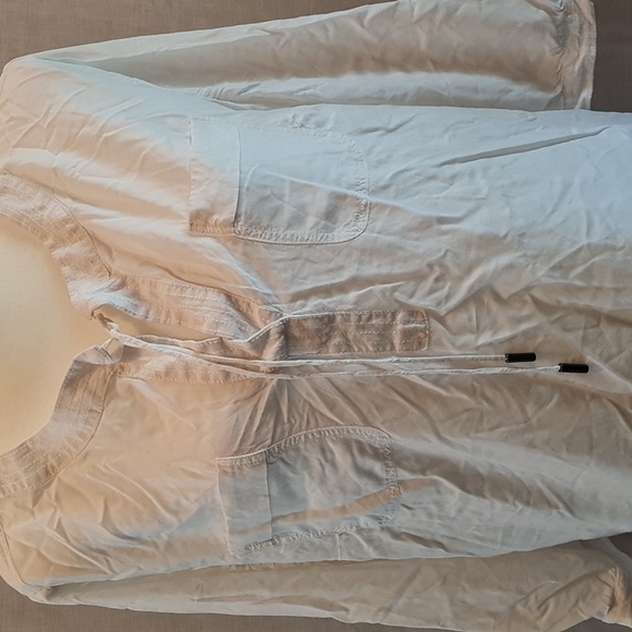 5/$15 STYLUS XXL ladies long-sleeved, Drawstring V-neck, 2 front pockets, EUC - Picture 2 of 7